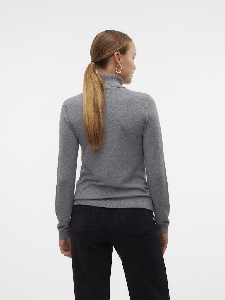 Iris Rollneck - Medium Grey Melange