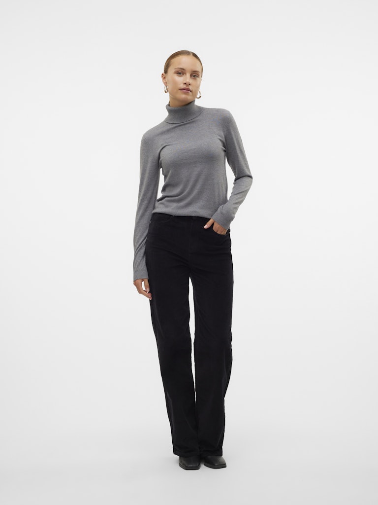 Iris Rollneck - Medium Grey Melange