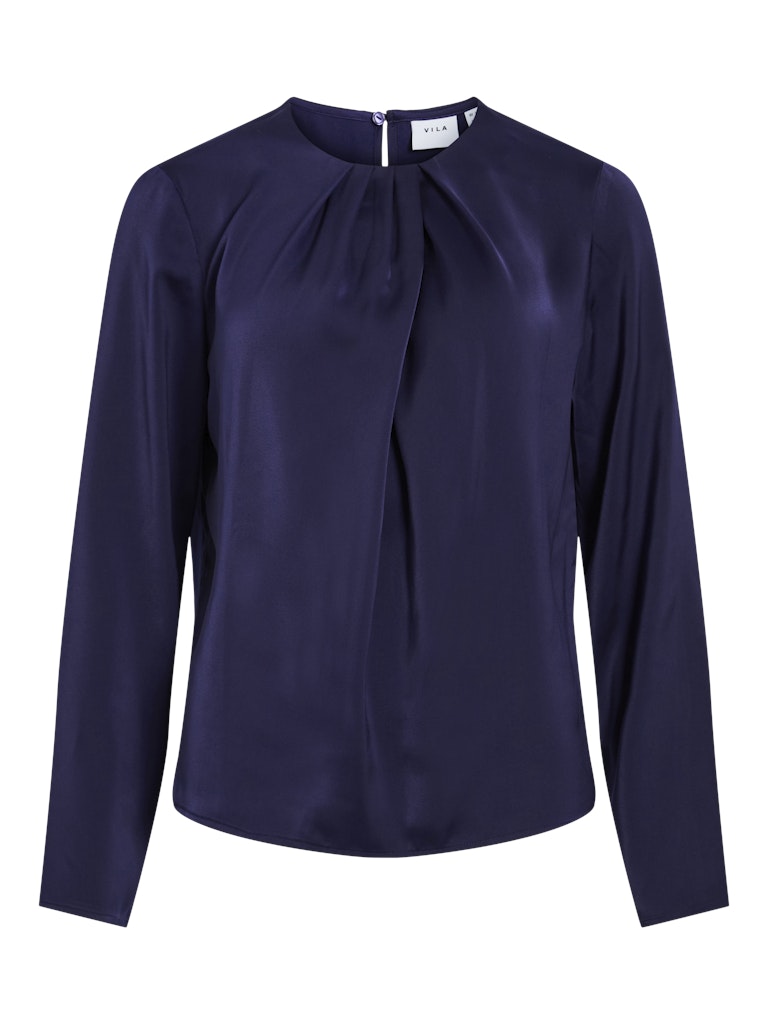 Elmina O-Neck Top - Rhodonite