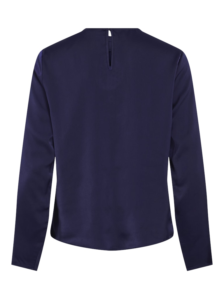 Elmina O-Neck Top - Rhodonite