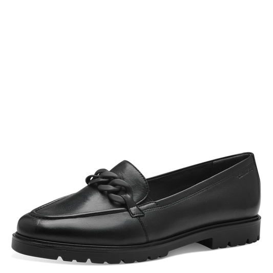 Leather Loafer - Black
