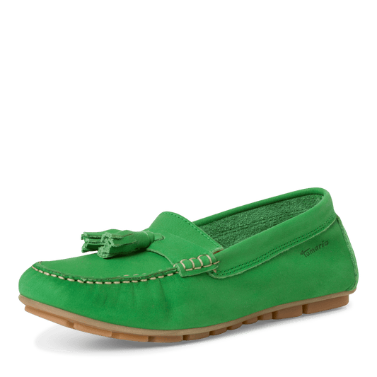 Leather Loafer - Green