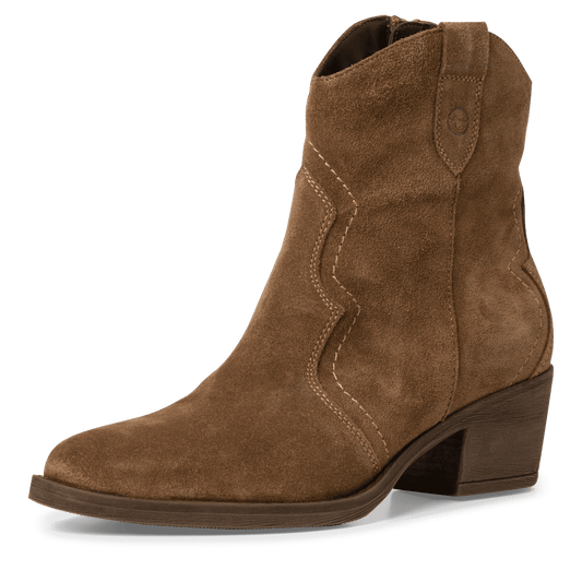 Western Style Boot - Brown