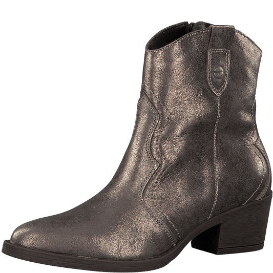 Western Style Boot - Bronze