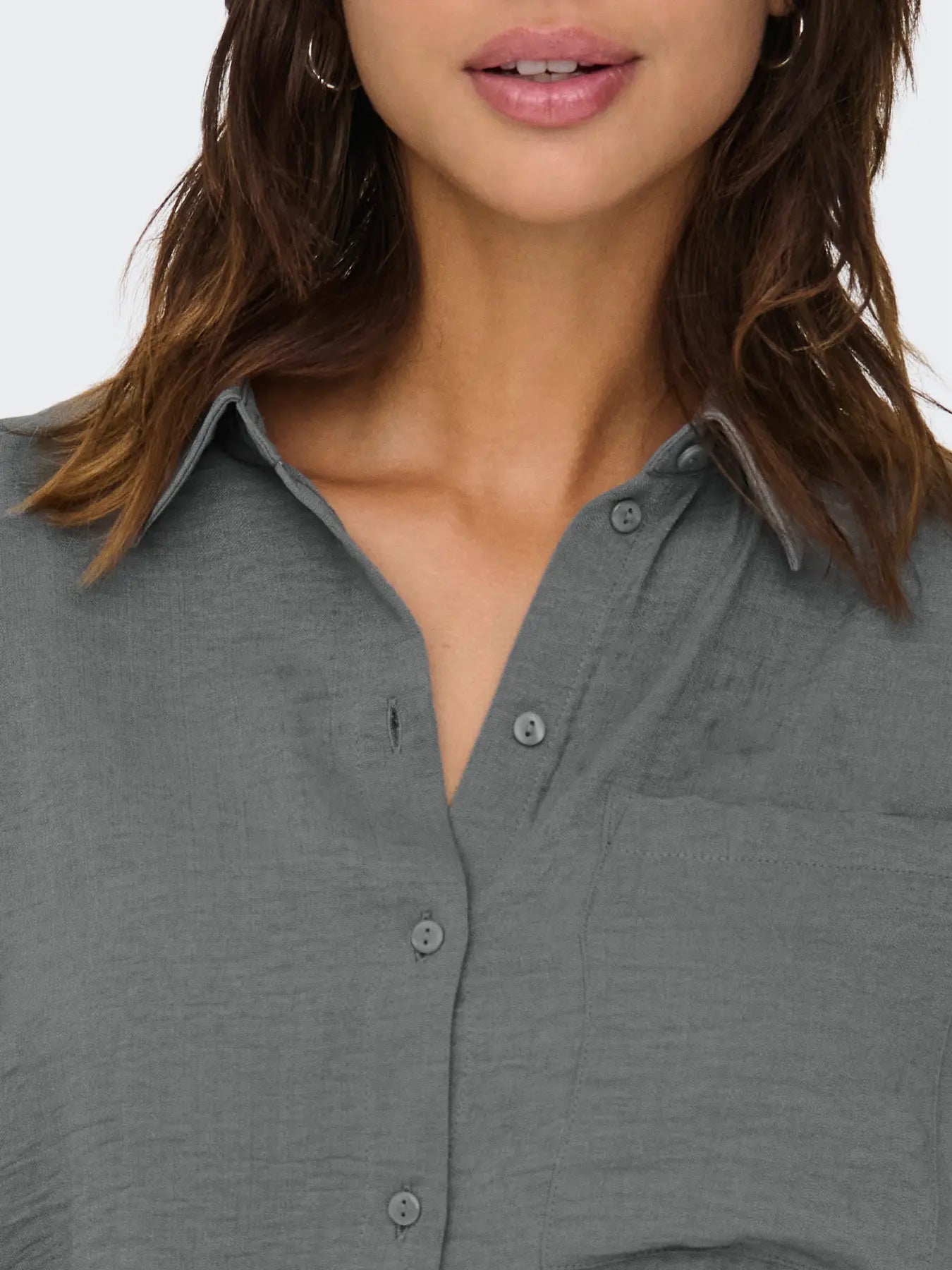 Divya Life Loose Shirt - Steel Grey