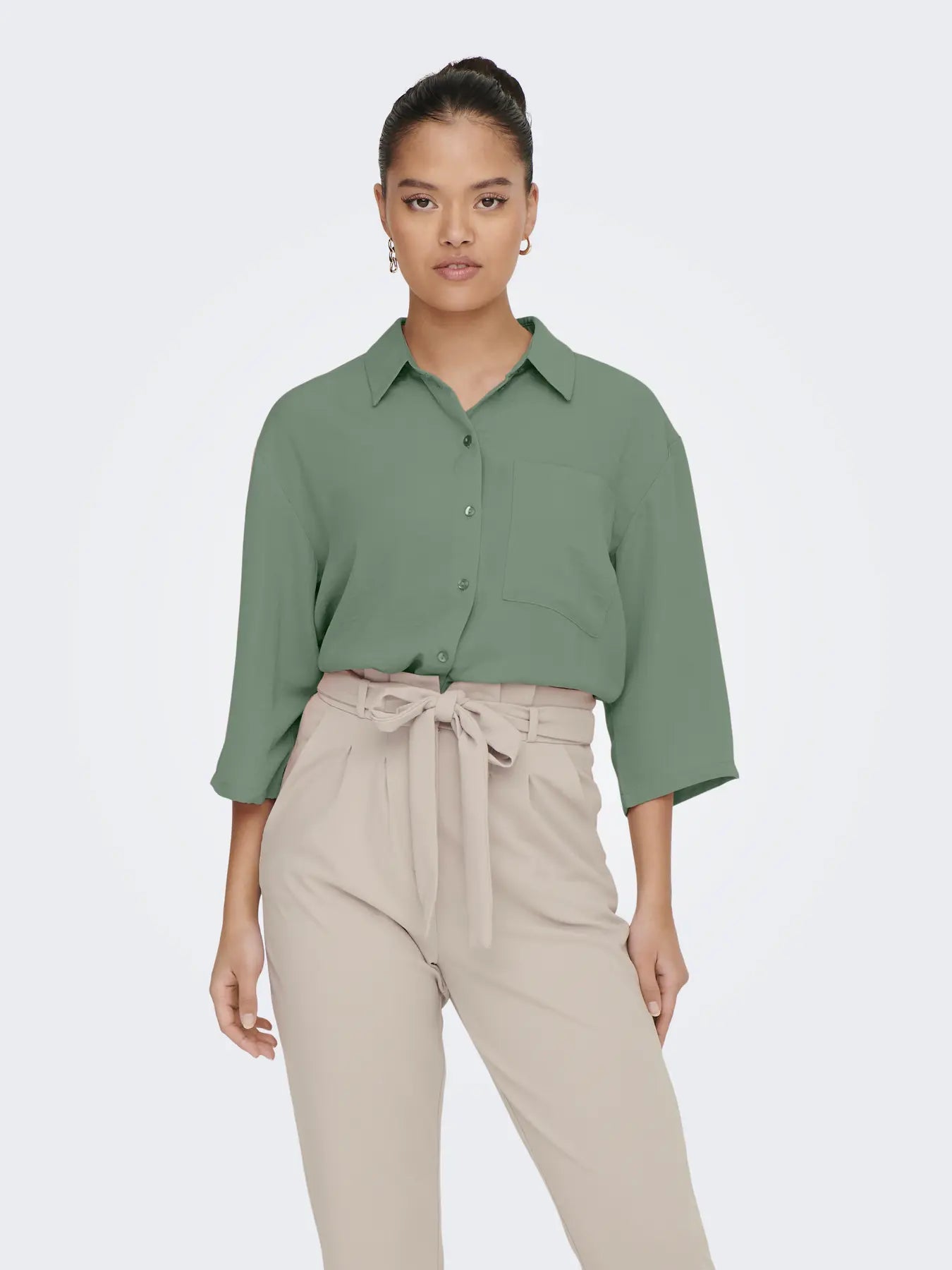 Divya Life Loose Shirt - Sea Spray