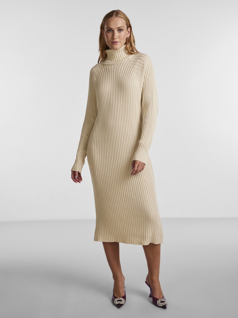 Mavi Knit Rollneck Dress - Birch
