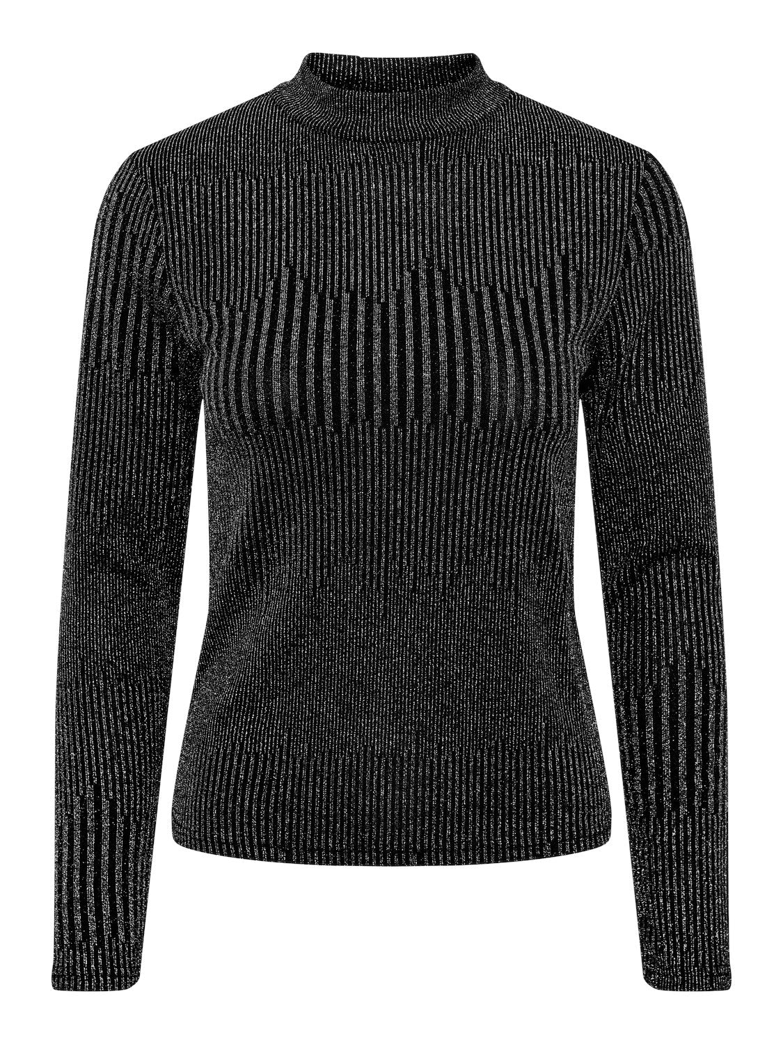 Mary Top - Black Silver Lurex