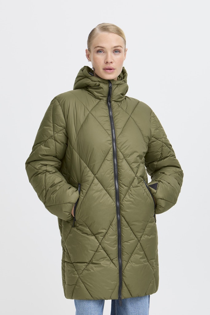Bominax Coat - Grape Leaf