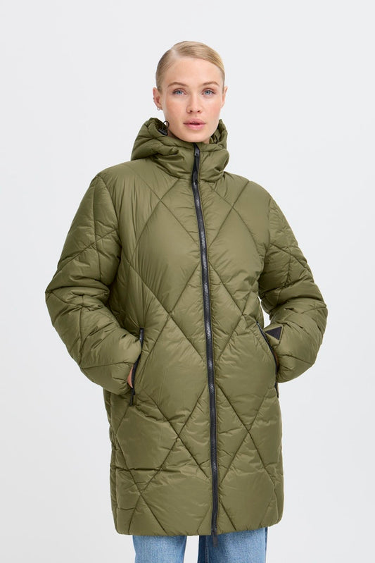 Bominax Coat - Grape Leaf