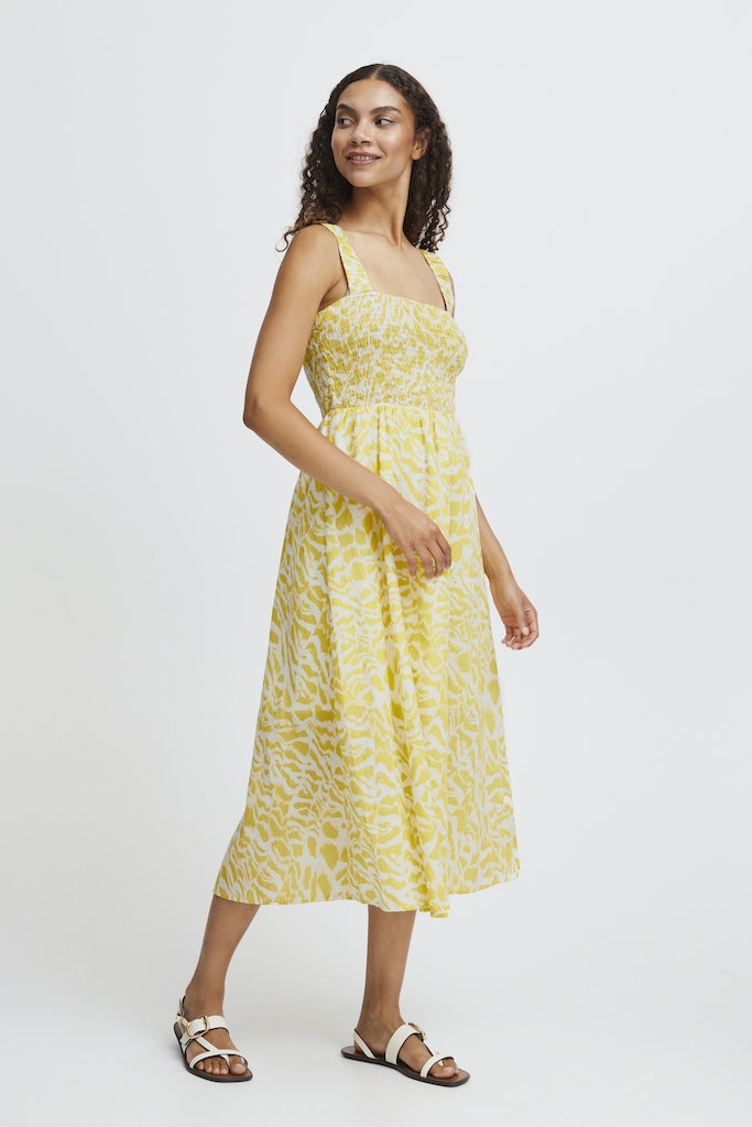 Jasmine Dress - Bamboo Zebra Mix