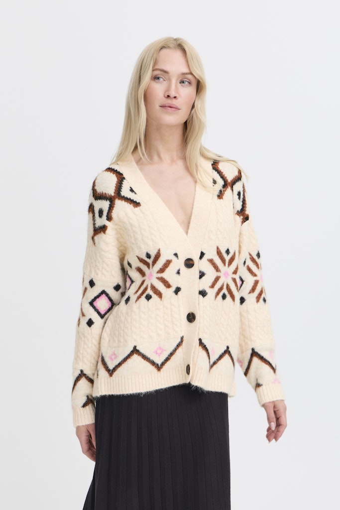 Melpa Cardigan - Birch Melange
