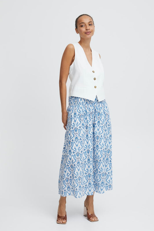 Elsano Skirt - Vista Blue Mix