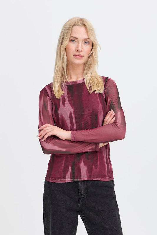 Paloma Mesh Top - Port Royale