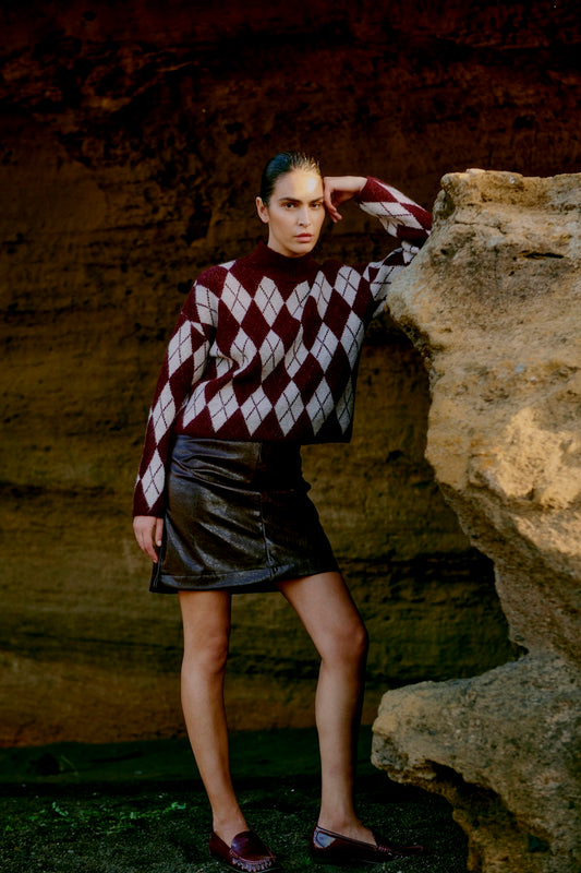 Nafta Argyle Jumper - Port Royale