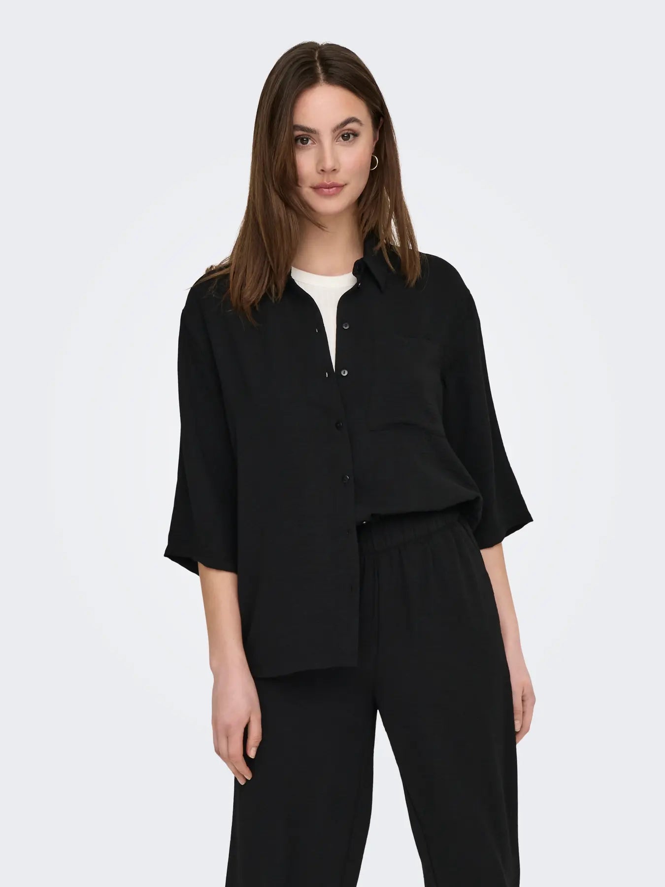 Divya Life Loose Shirt - Black