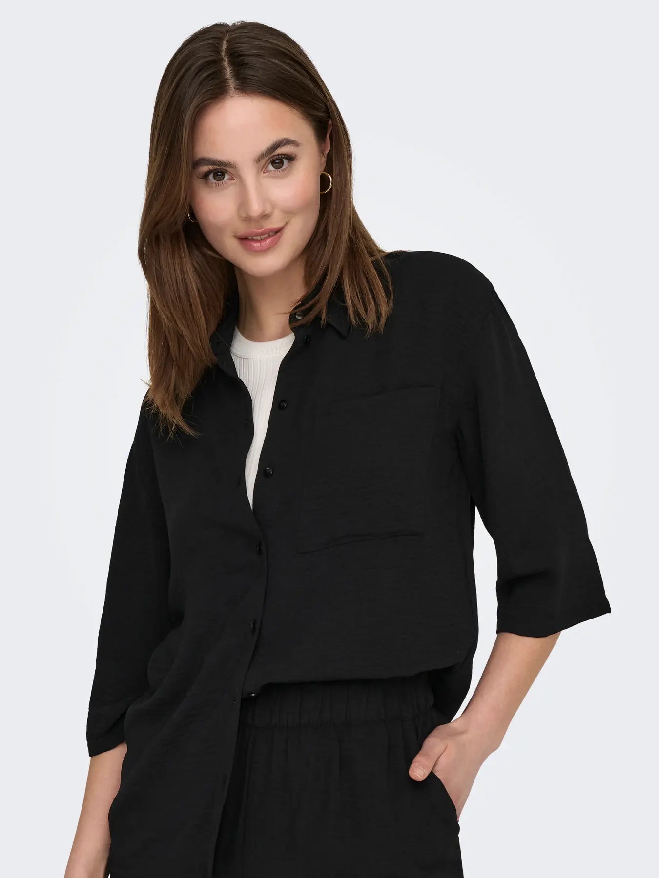 Divya Life Loose Shirt - Black