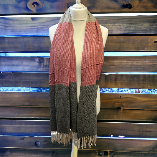 Block Colour Scarf