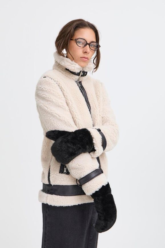 Wolfie Mittens - Black