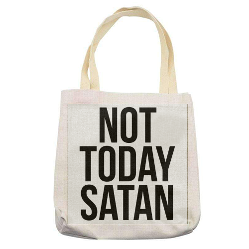 Not Today Satan - Linen Tote