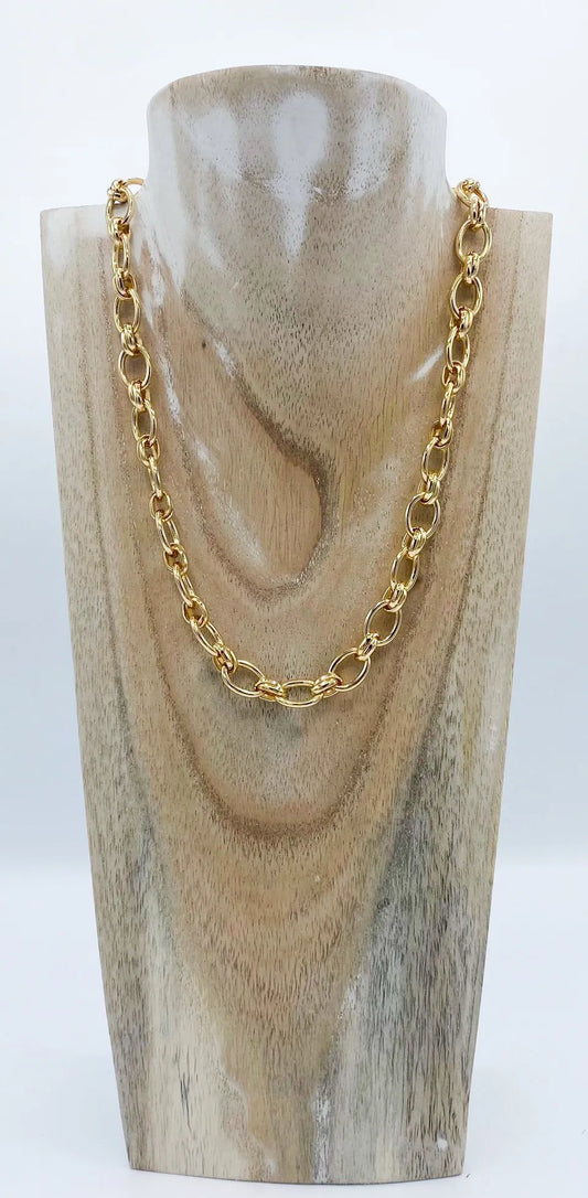 Chunky Chain Necklace - Gold