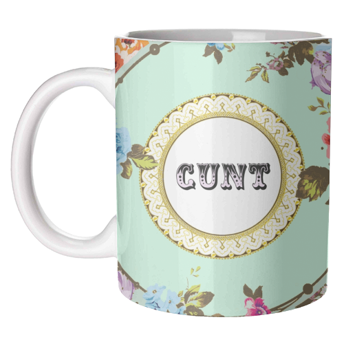 ART WOW MUG - CUNT Green