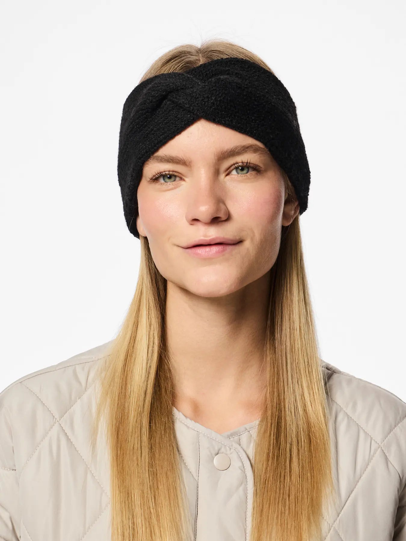 Benilla Headband 2-Pack - Whitecap Grey & Black