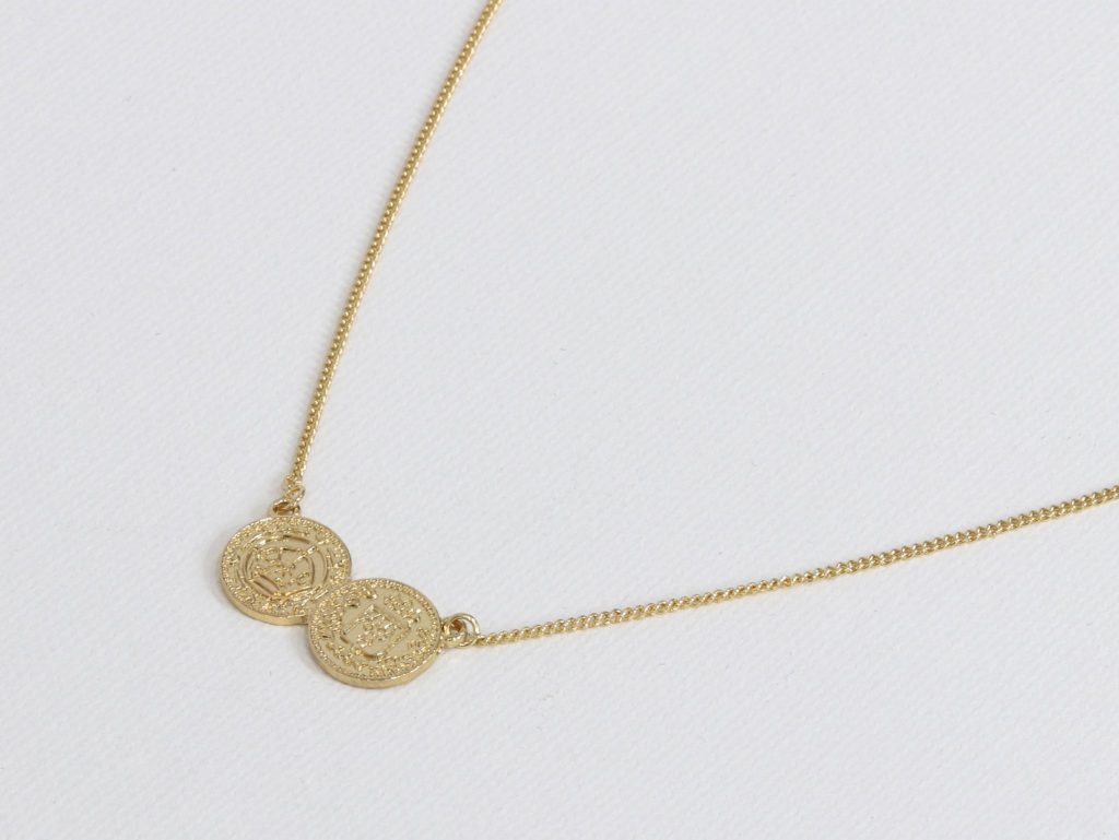 Penny Small Delicate Necklace - Gold