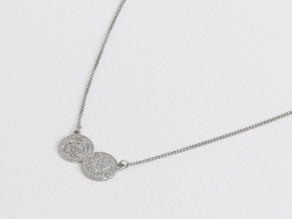 Penny Small Delicate Necklace - Silver