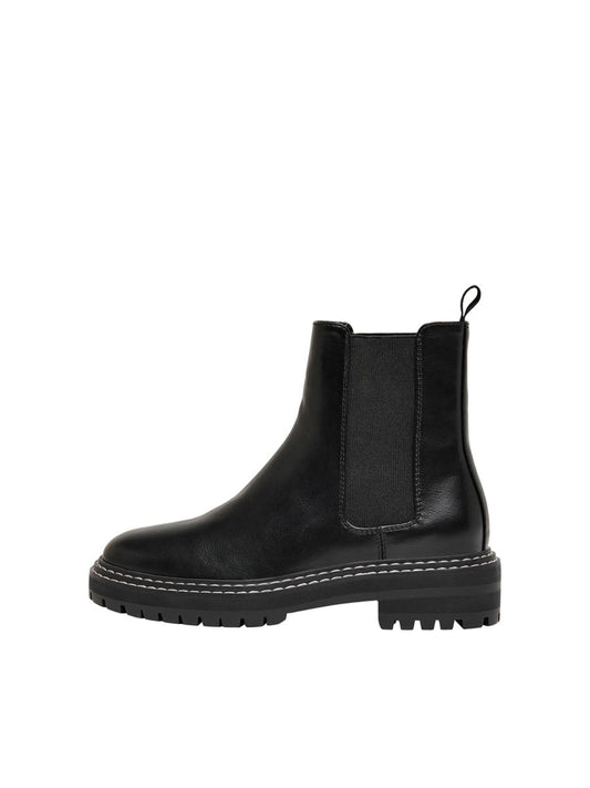 Beth 2 PU Chelsea Boots - Black