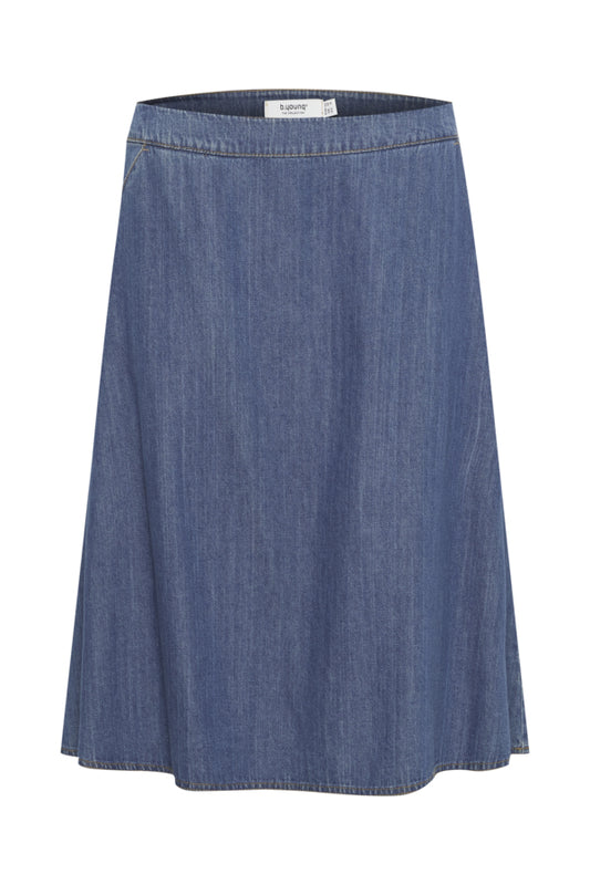 Lucy Skirt - Mid Blue Denim