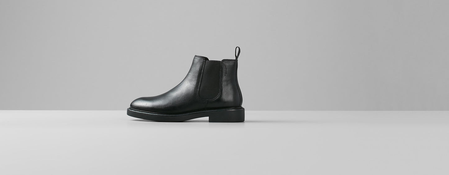 Vagabond Alex W Leather Boots - Black