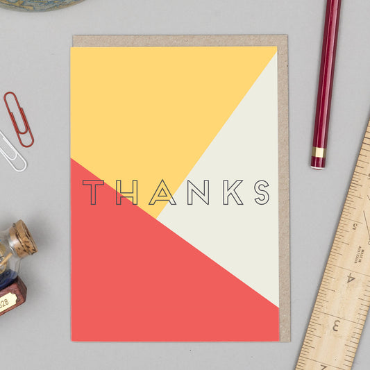 Greeting Card - Thank you