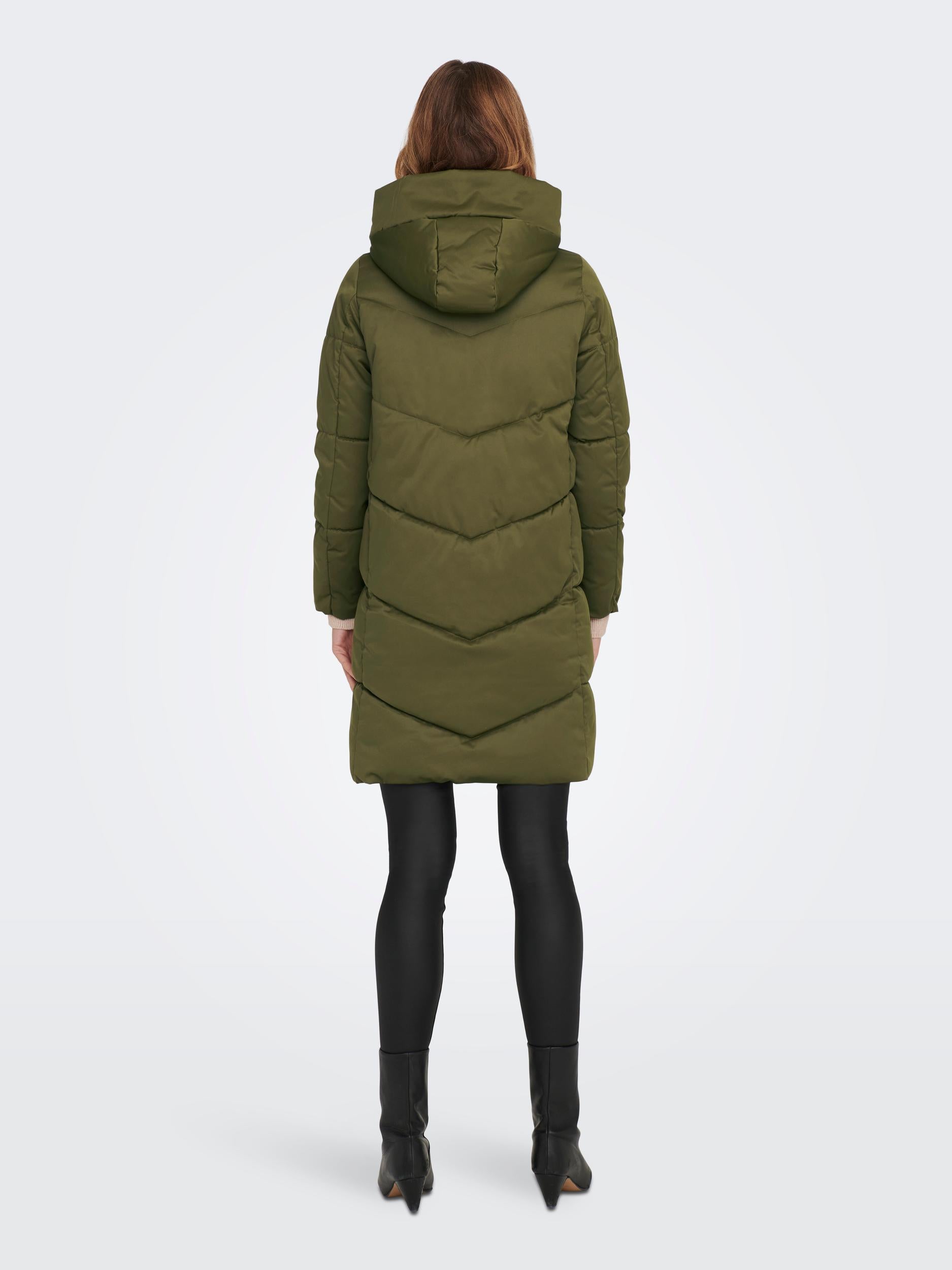 Mustang Padded Coat Dark Olive Planet