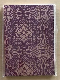 Handmade Fairtrade Nepalese Notebook - Mandala Purple