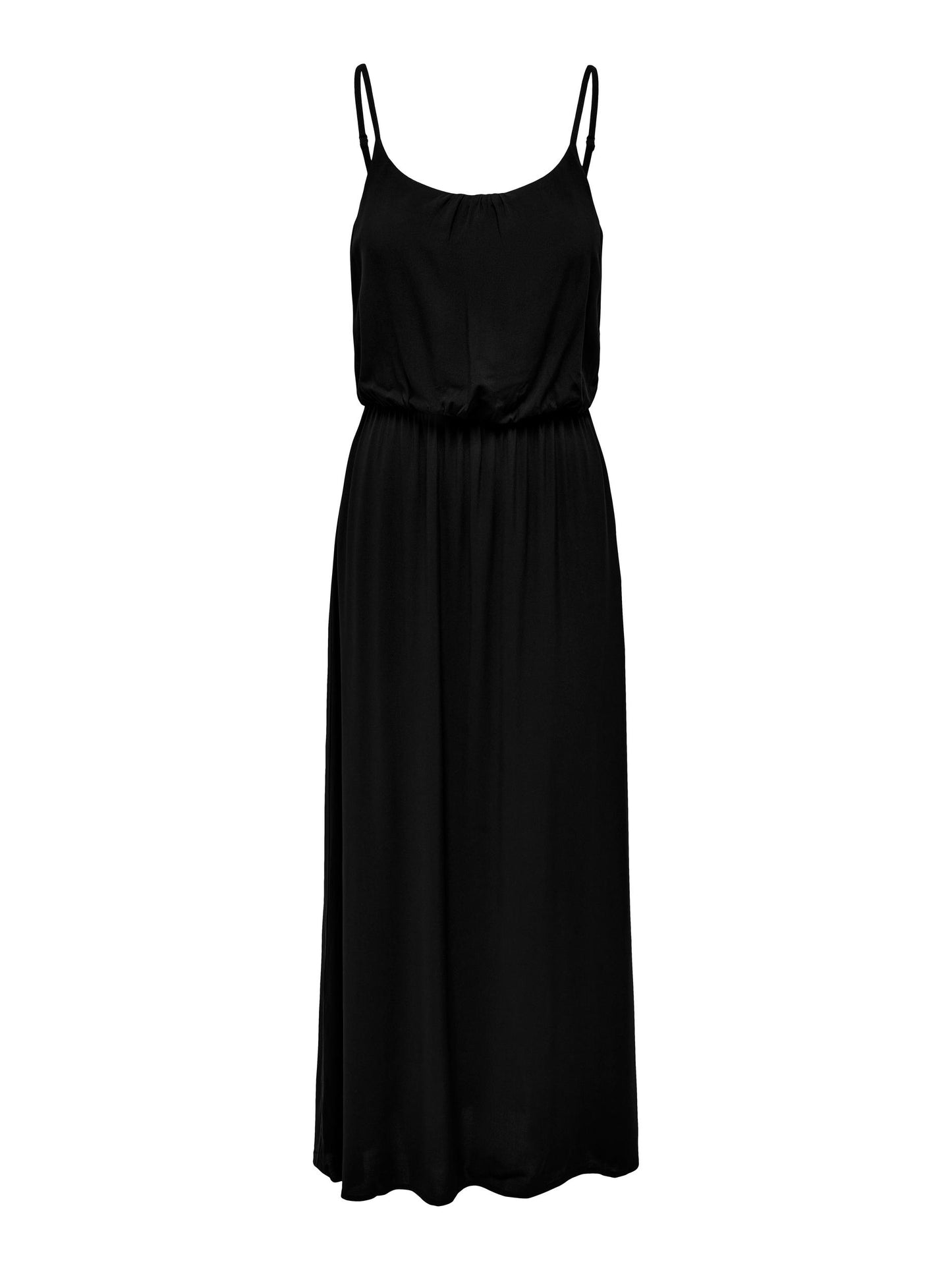 Nova Life Strap Midi Dress - Black