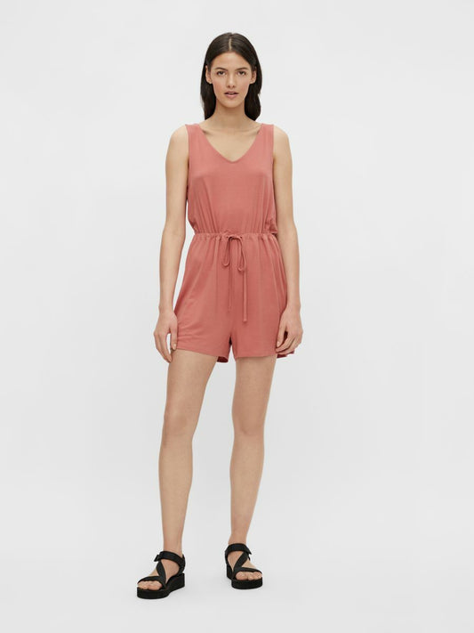 Pieces Playsuit - Canyon Rose