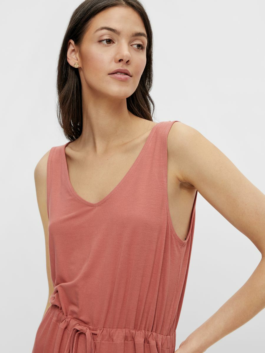 Pieces Playsuit - Canyon Rose