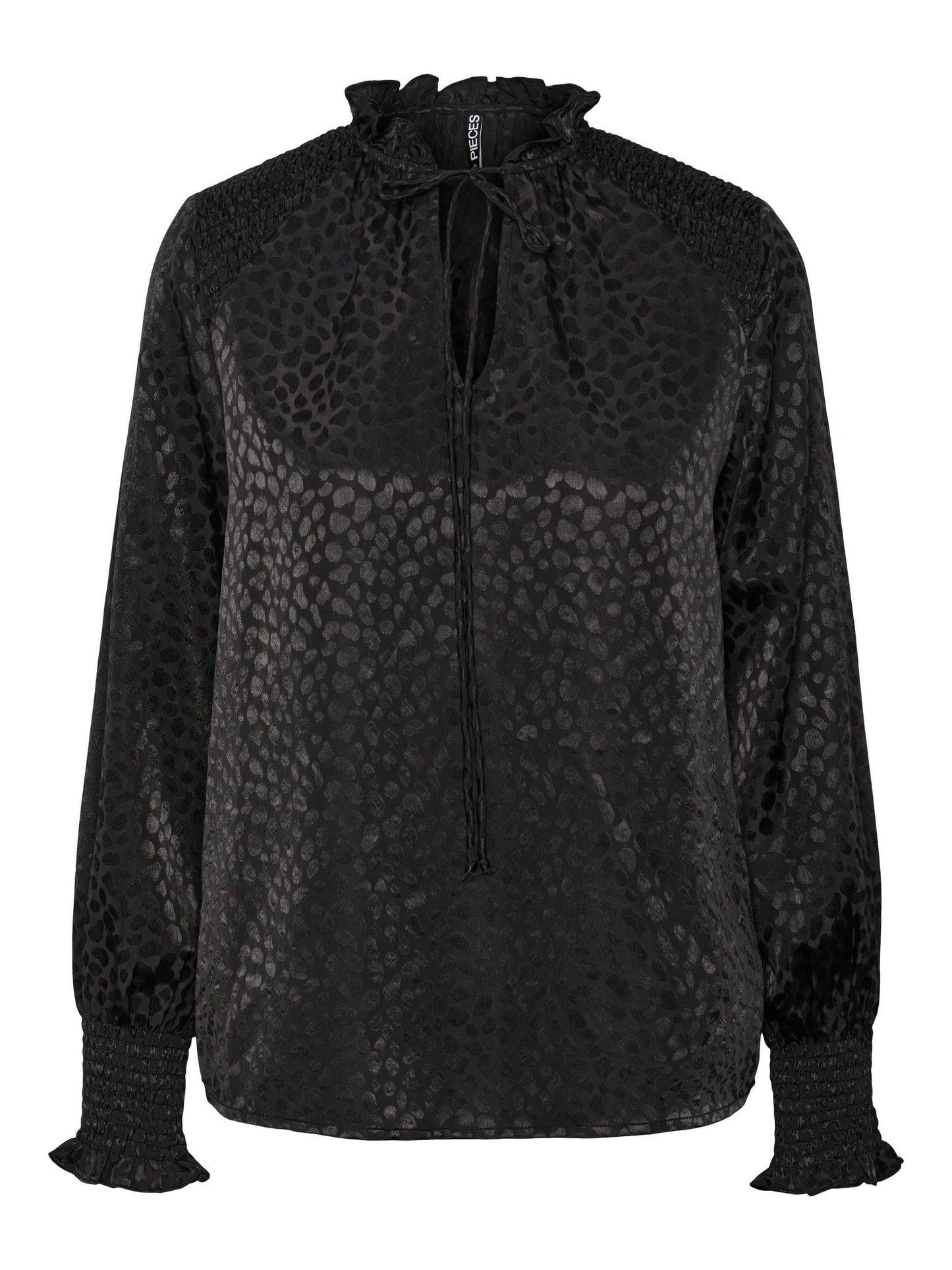 Diana Long Sleeved Top - Black