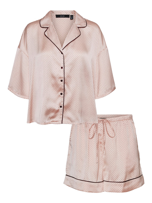 Beate Nightwear Set  - Misty Rose