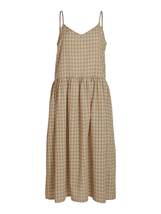 Lesie Midi Dress - Apricot Ice