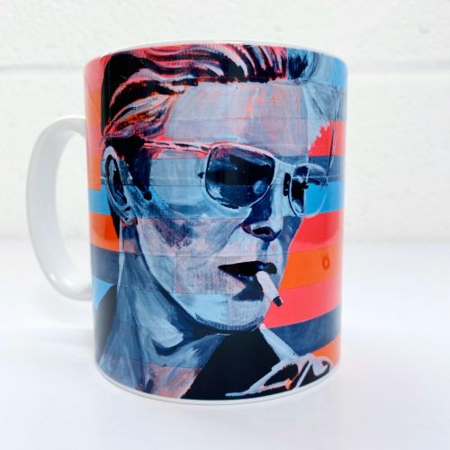 Neon Bowie Mug By Kirstie Taylor