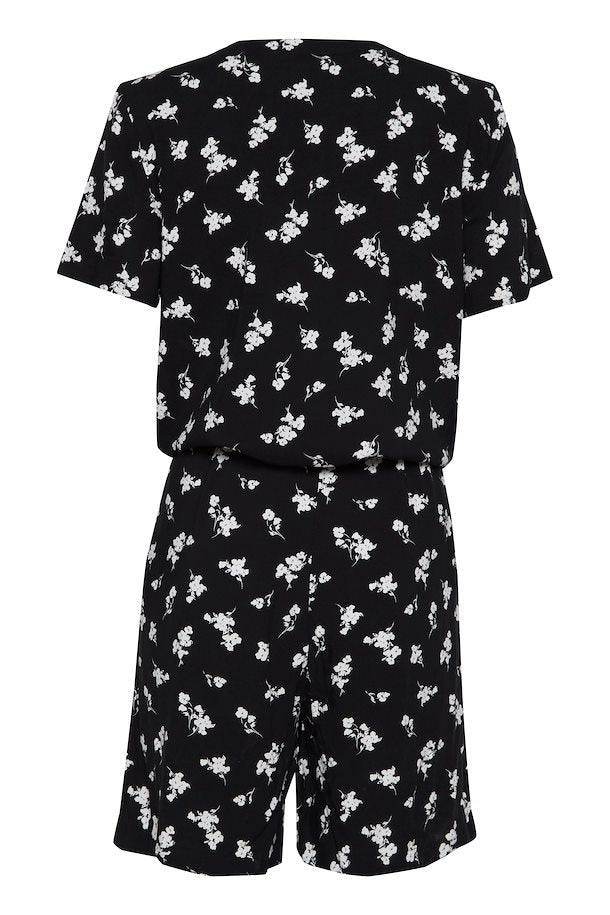 BYoung Isole Playsuit - Black Combi 5