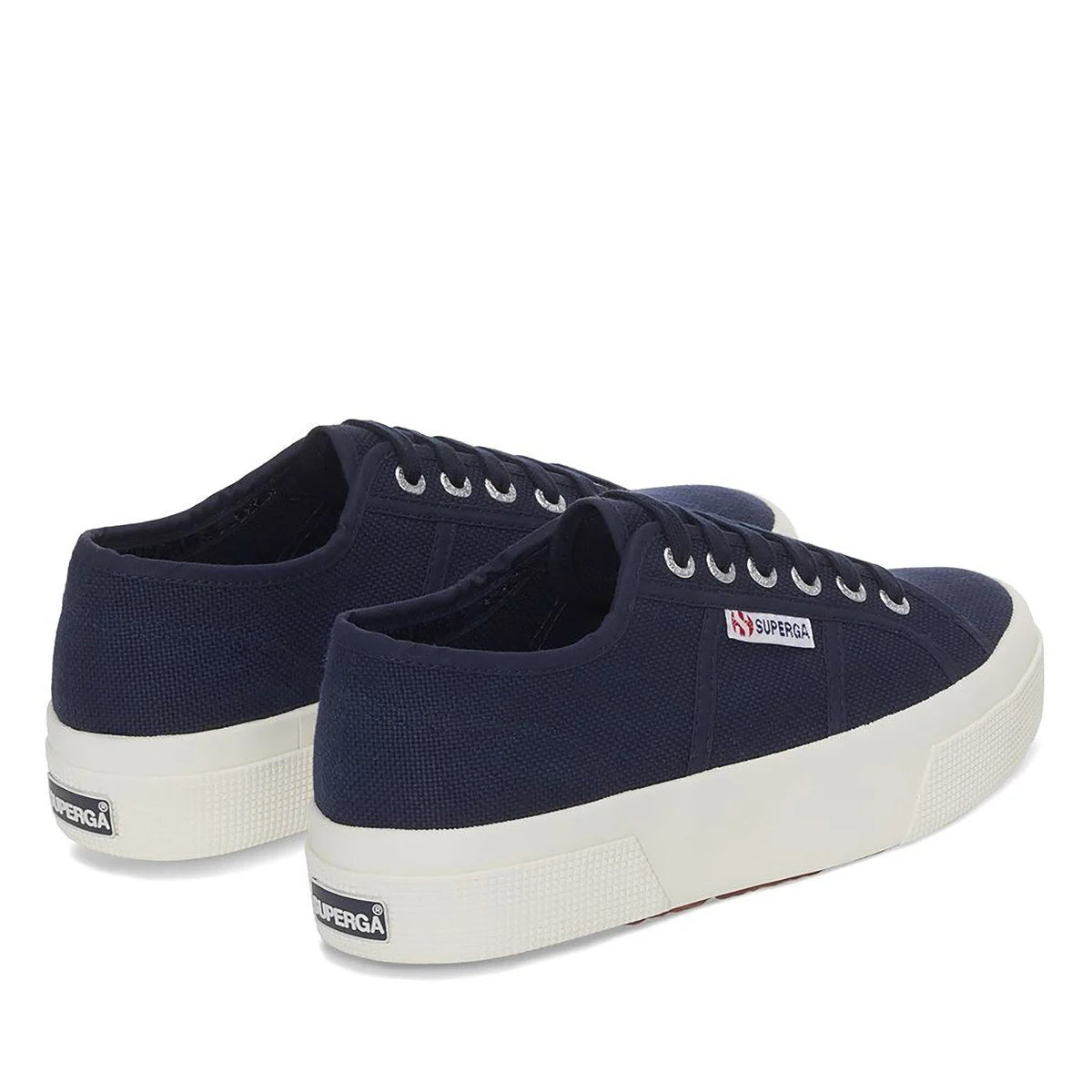 Superga platform blu discount