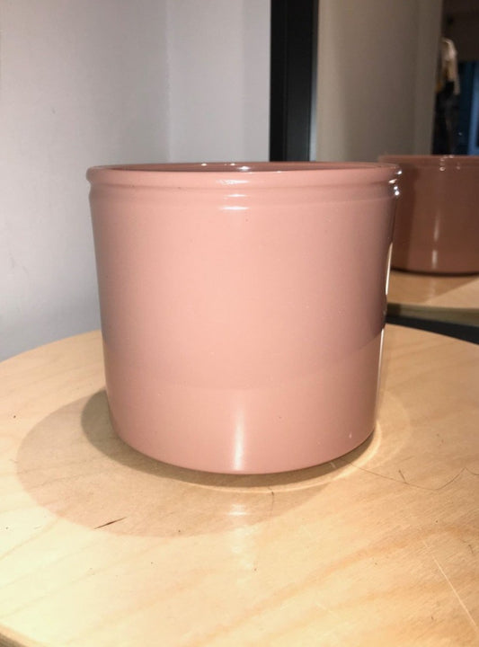 Lucca Plant Pot - Old Pink 14 x 12.5cm