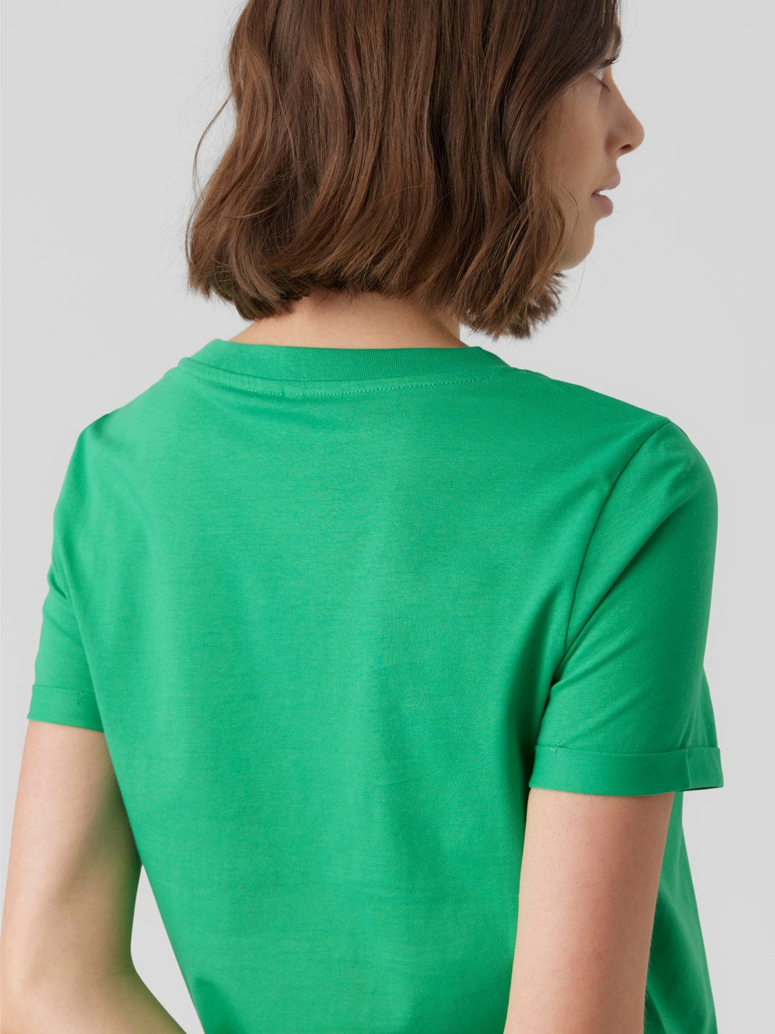 Paula 100% Cotton T-Shirt - Bright Green